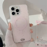 Powder Pink Speckle Magsafe Case
