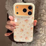 Golden Petals Floral Case