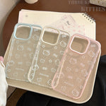Transparent Kitty Star Case