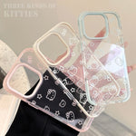 Transparent Kitty Star Case