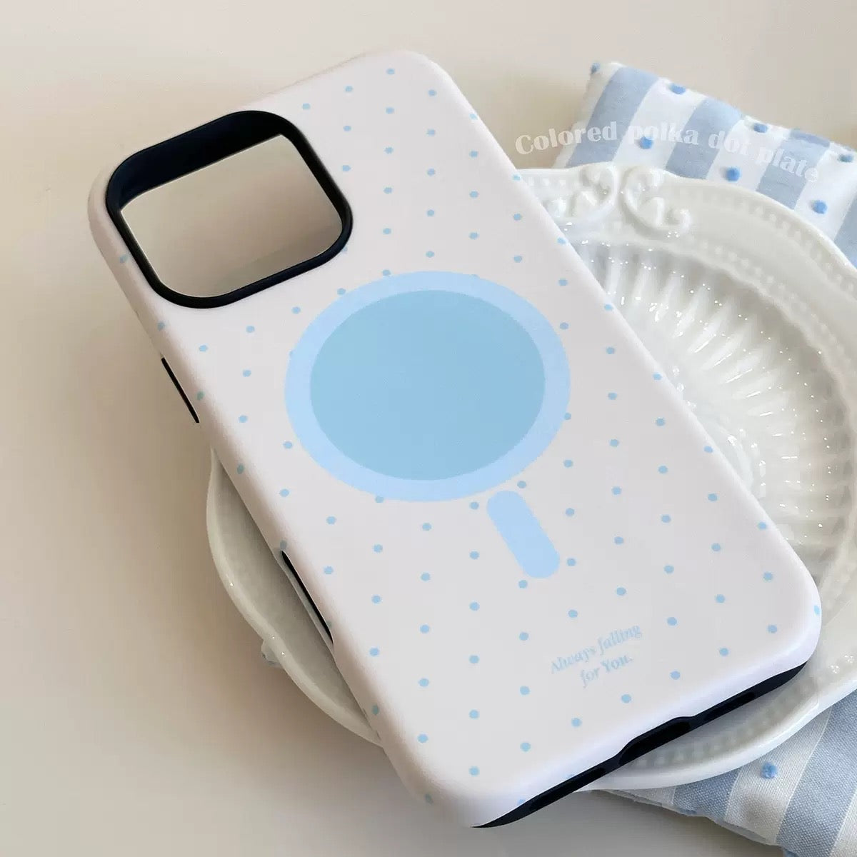 Polka Dot Dual Layer Magsafe Case