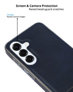 Leather MagSafe Magnetic Kickstand Case for Samsung Galaxy S25 Series