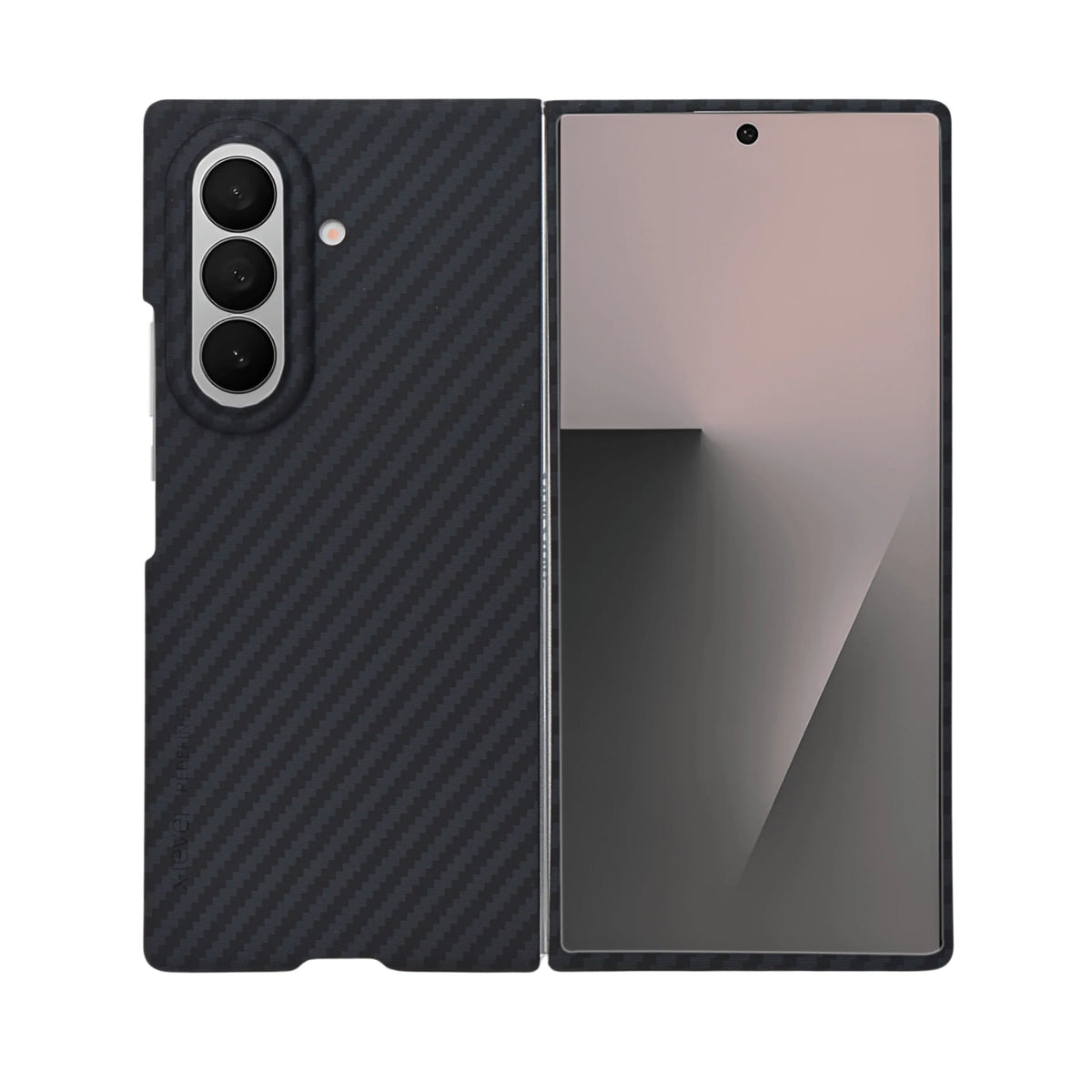 Slim Carbon Fiber Texture Protective Case for Samsung Galaxy Z Fold 7