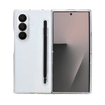 Crystal Clear with S Pen Slot Phone Case for Samsung Galaxy Z Fold 7