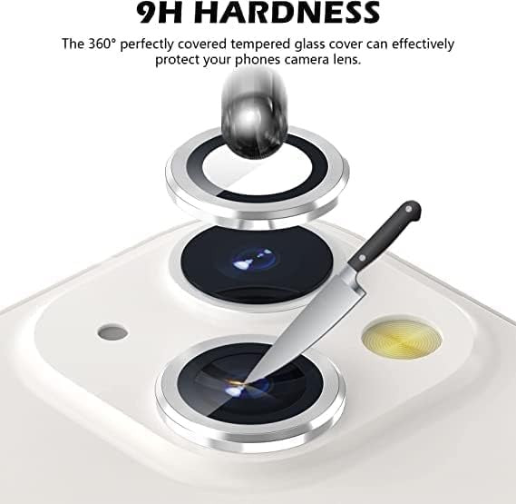 Tempered Glass Camera Lens Protector for iPhone 15 plus