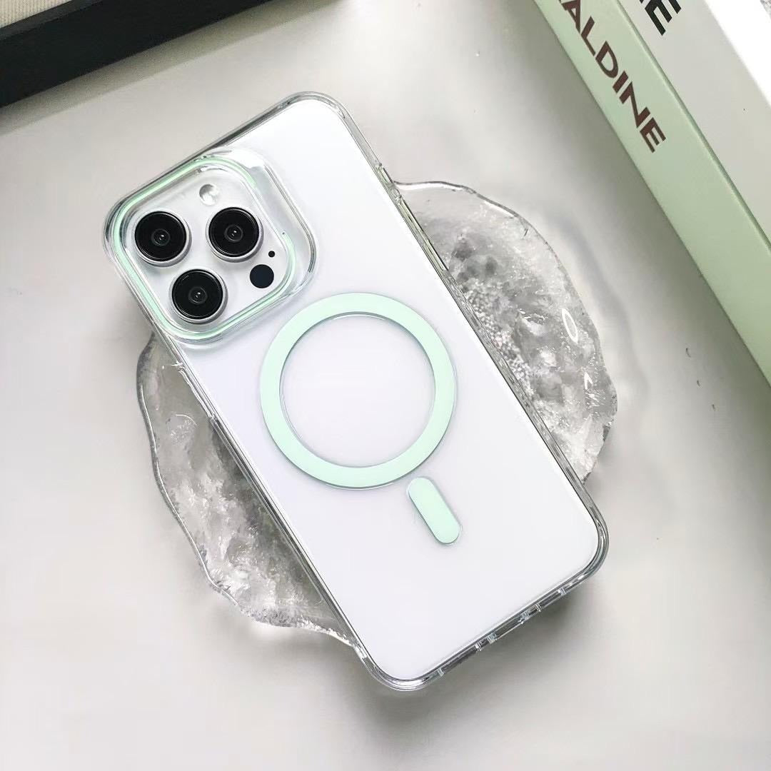 Luxury MagSafe Anti-Yellow Protection Clear Case for Your iPhone