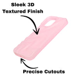3D Ripple Wave Texture Soft Silicone Phone Case For iPhone 16 Pro
