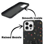 Cute Floral with 3D Bow Case For iPhone 16 Pro