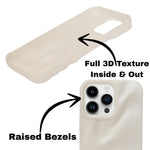 3D Ripple Wave Texture Soft Silicone Phone Case For iPhone 16 Pro Max