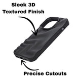 3D Ripple Wave Texture Soft Silicone Phone Case For iPhone 14 Pro