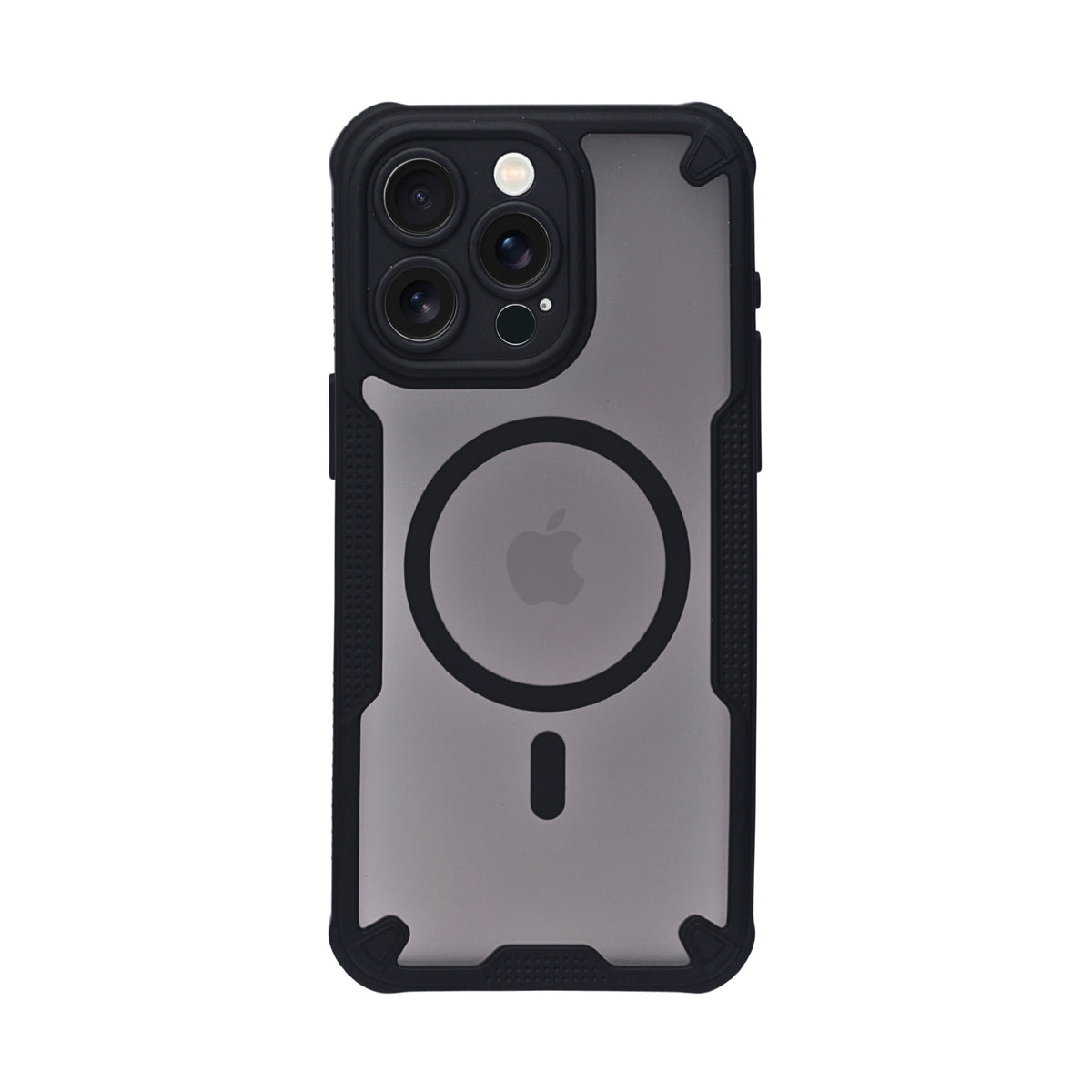 Transparent Rugged MagSafe Compatible Phone Case for iPhone 15 Pro Max