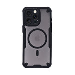Transparent Rugged MagSafe Compatible Phone Case for iPhone 15 Pro Max