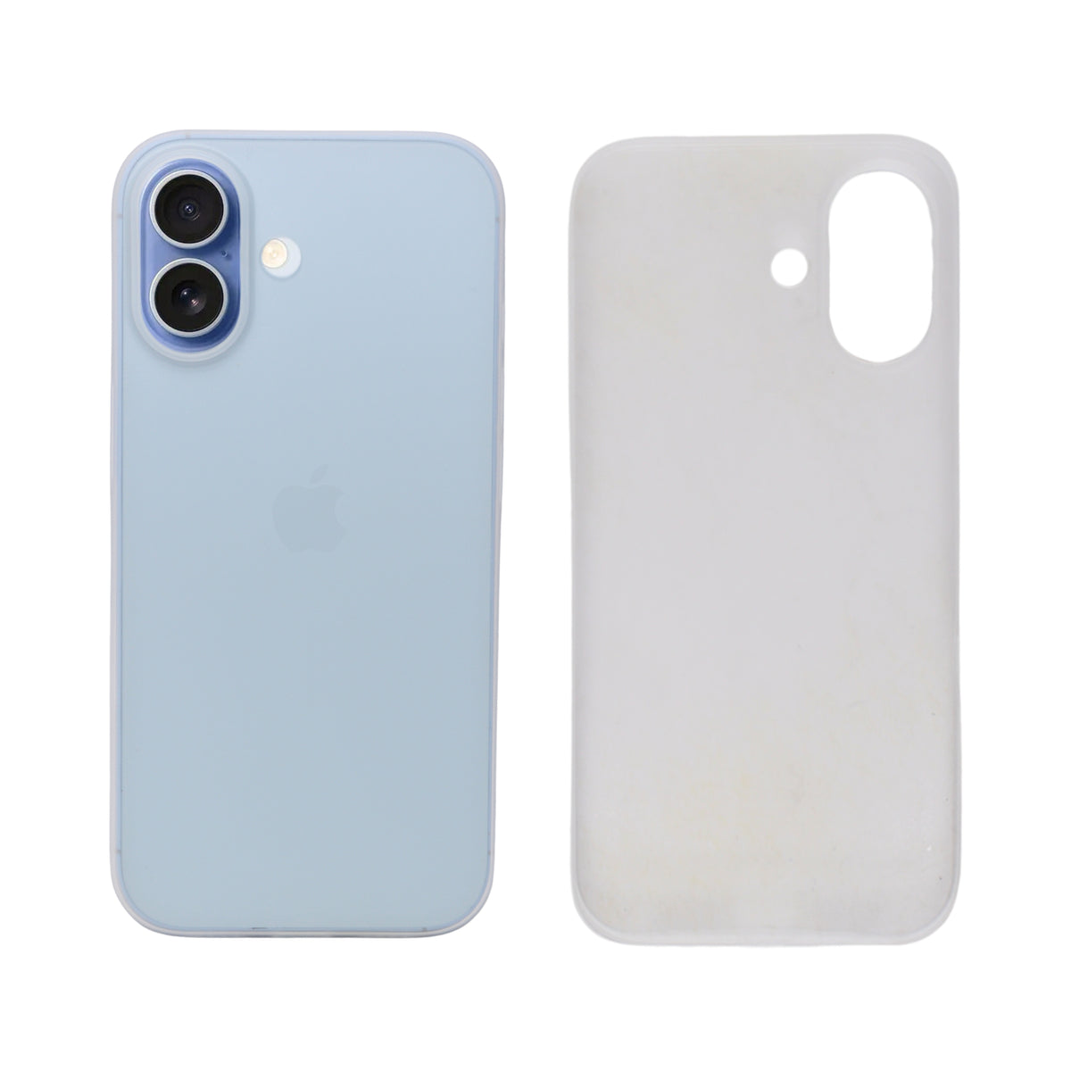 Frosted Matte Finish Slim Translucent Phone Case for iPhone 17