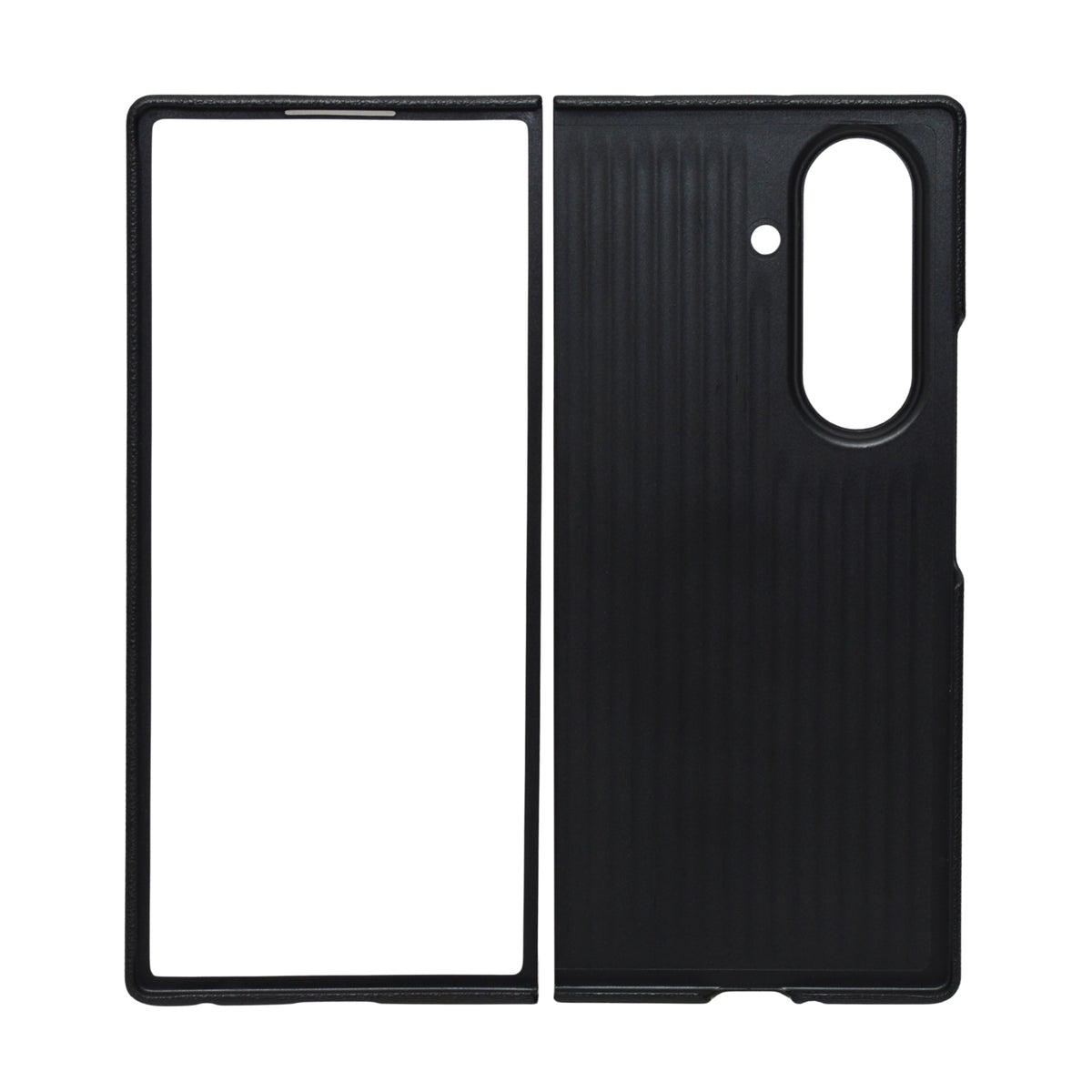 Genuine Leather Textured Back Cover for Samsung Galaxy Z Fold 7