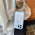 Lucky Dog Card Holder Wrist Strap Case