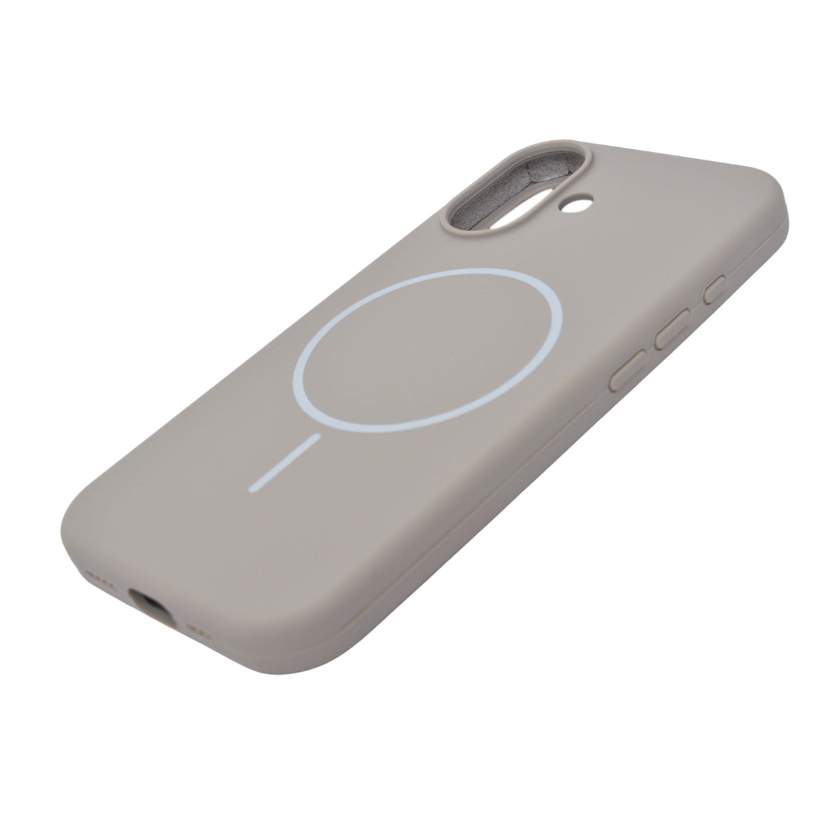 Soft Silicone with MagSafe Ring Phone Case for iPhone 17