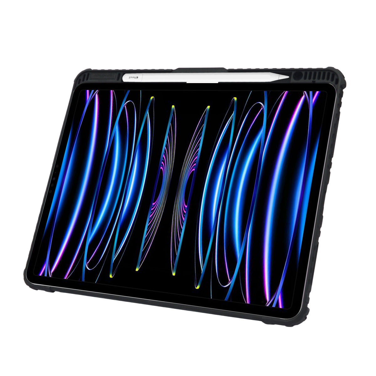 Transparent Military-Grade Case with Pencil Slot for iPad Pro 13 (2024)