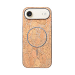 Cork Texture Printed MagSafe Compatible Phone Case for iPhone 17 Air