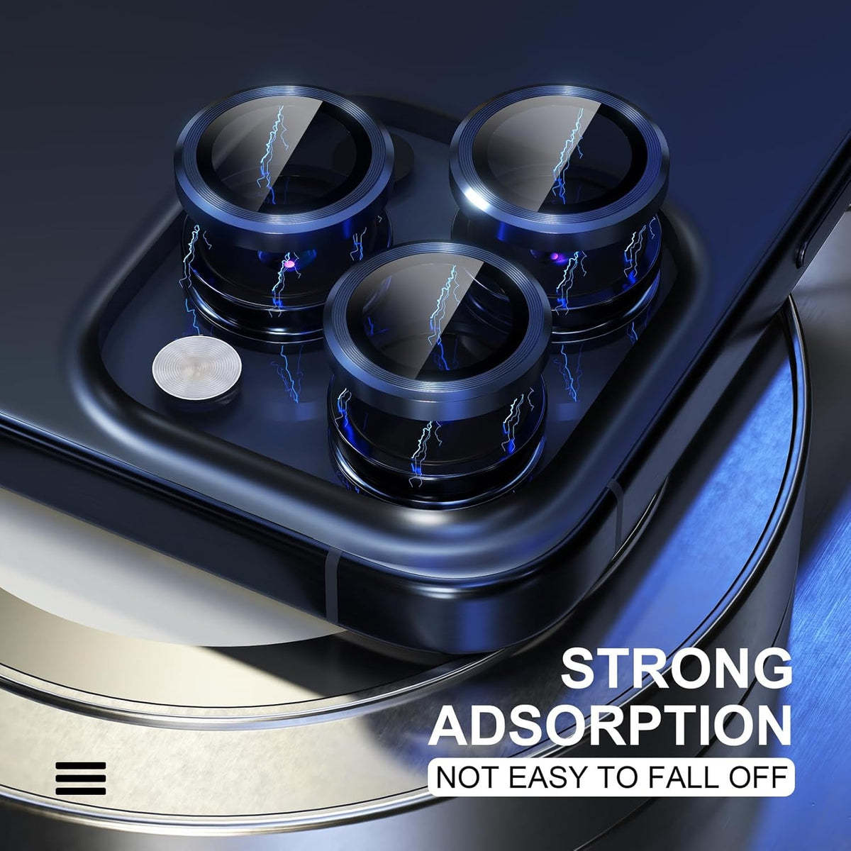 Crystal Clear Camera Surface Lens Protector for iPhone 15 Pro