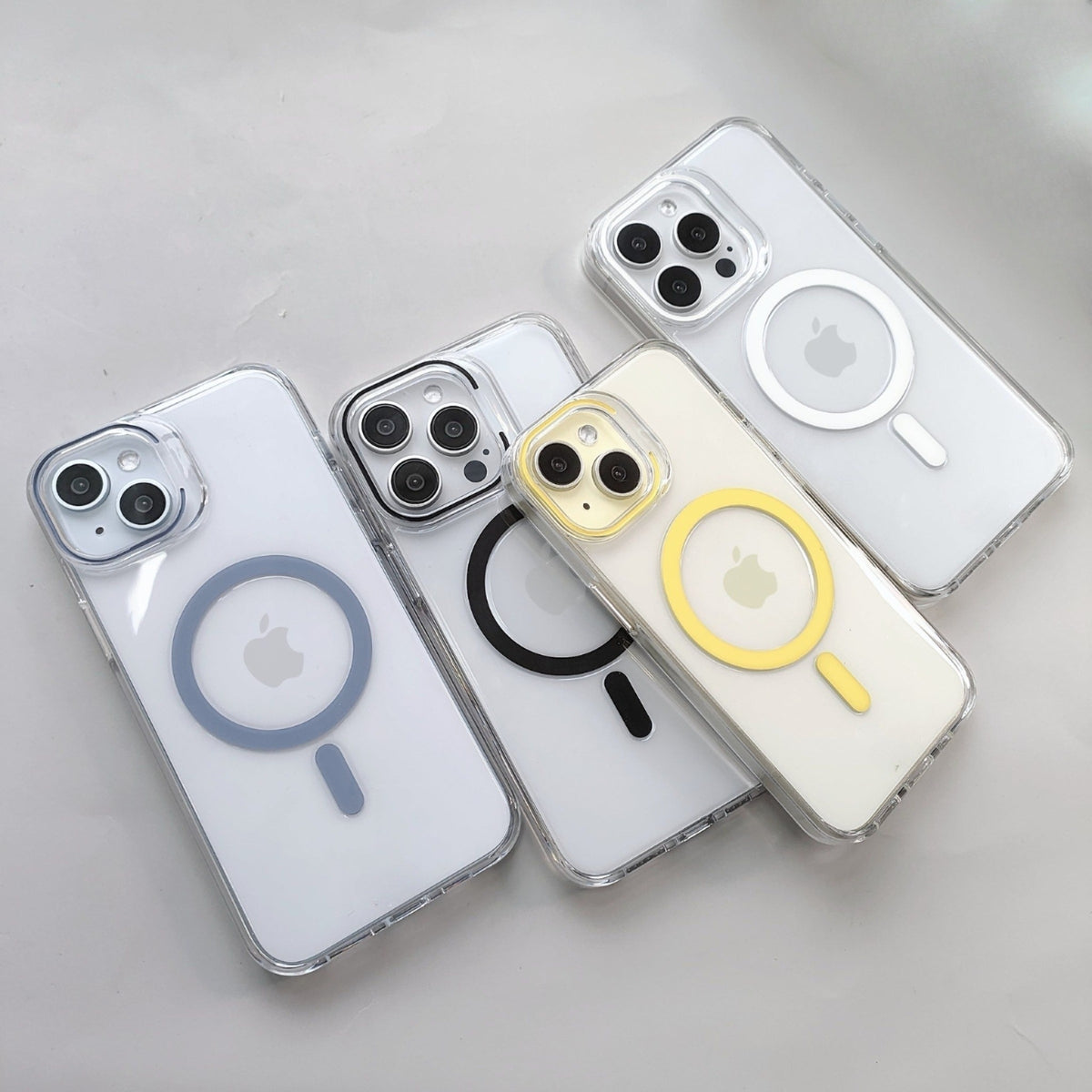 Luxury MagSafe Anti-Yellow Protection Clear Case for Your iPhone