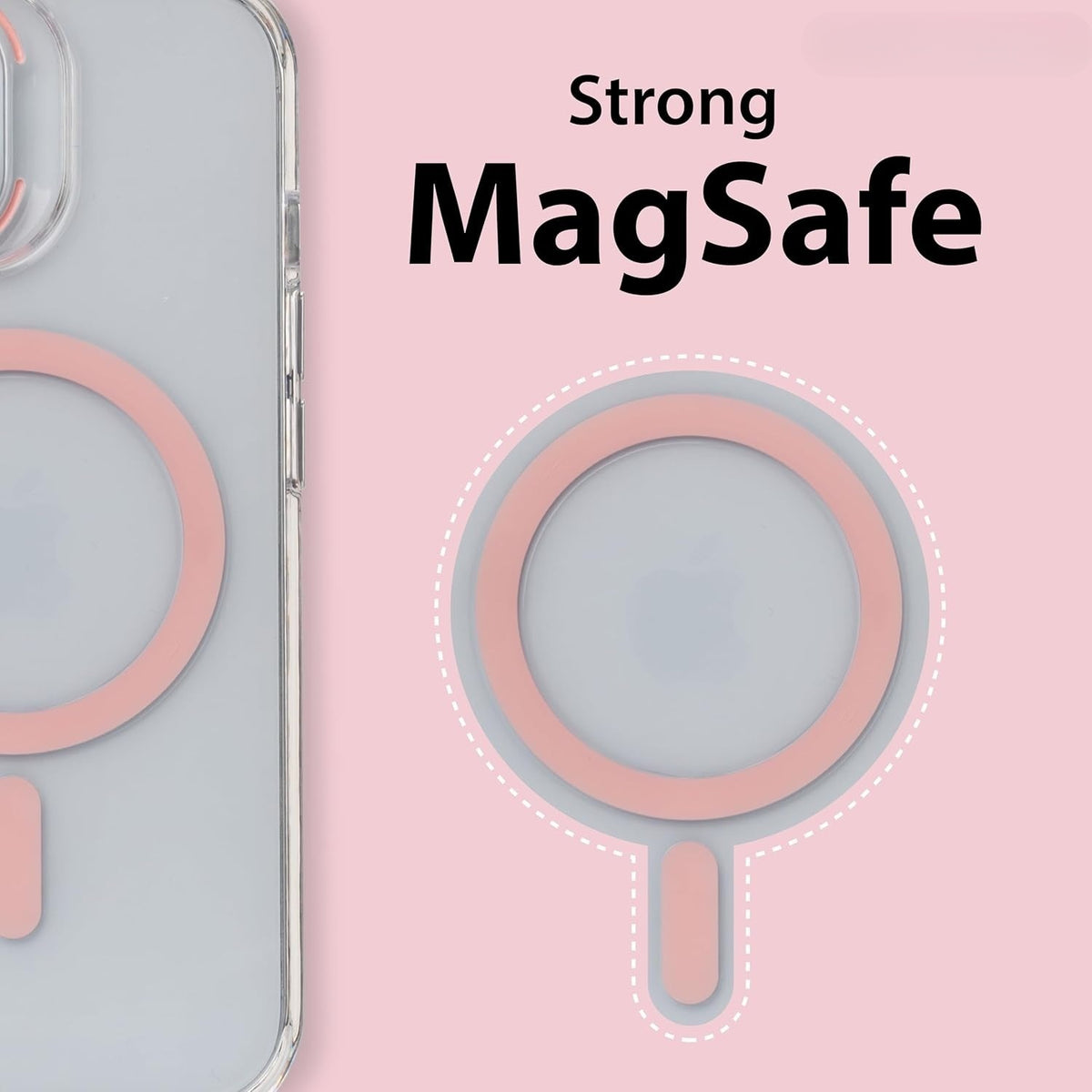 Luxury MagSafe Anti-Yellow Protection Clear Case for Your iPhone