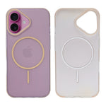 Crystal Clear Shockproof MagSafe Phone Case for iPhone 16