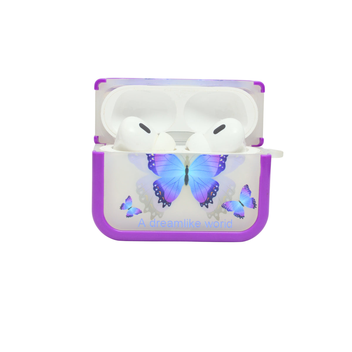 Fashionable Butterfly Theme Case for AirPods Pro / Pro 2