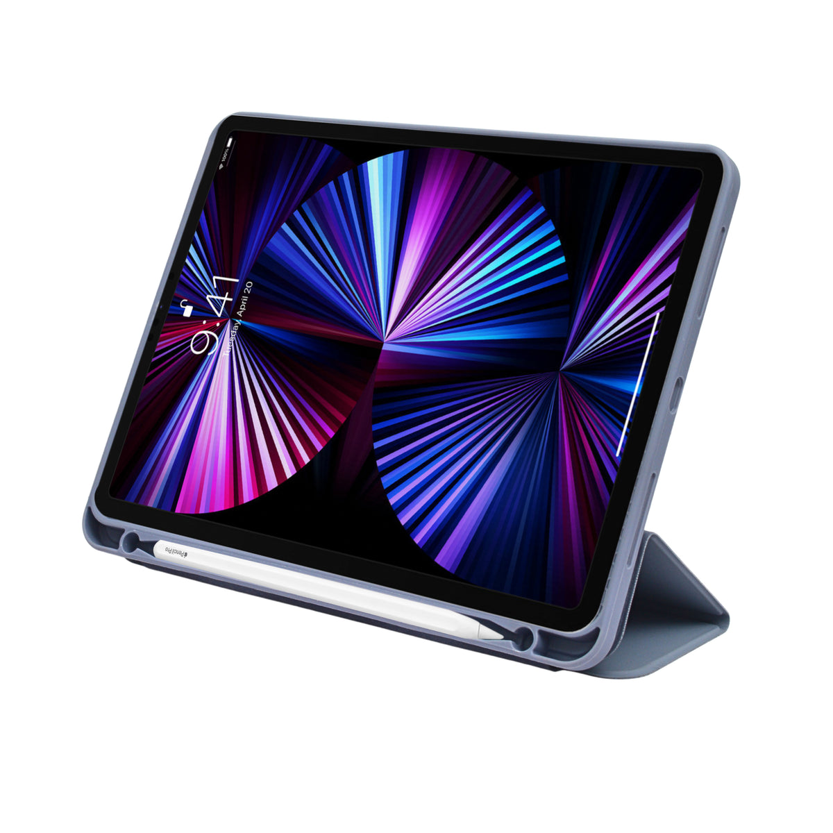 Trifold Stand Smart Folio Case with In-Built Pen Holder for iPad Pro 11
