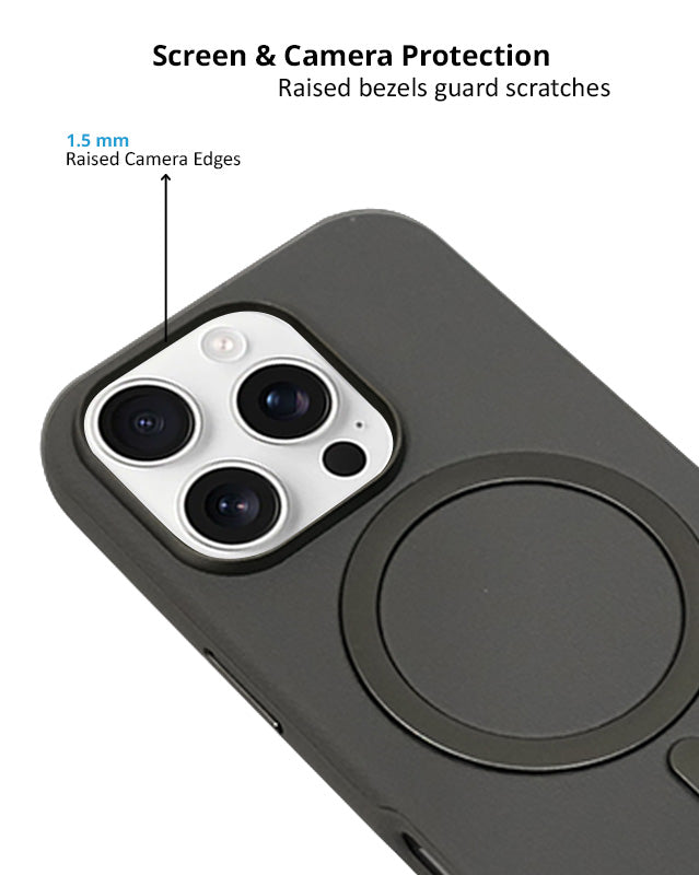 Premium Leather MagSafe Compatibility Shockproof Durable Case for Your iPhone