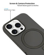 Premium Leather MagSafe Compatibility Shockproof Durable Case for Your iPhone