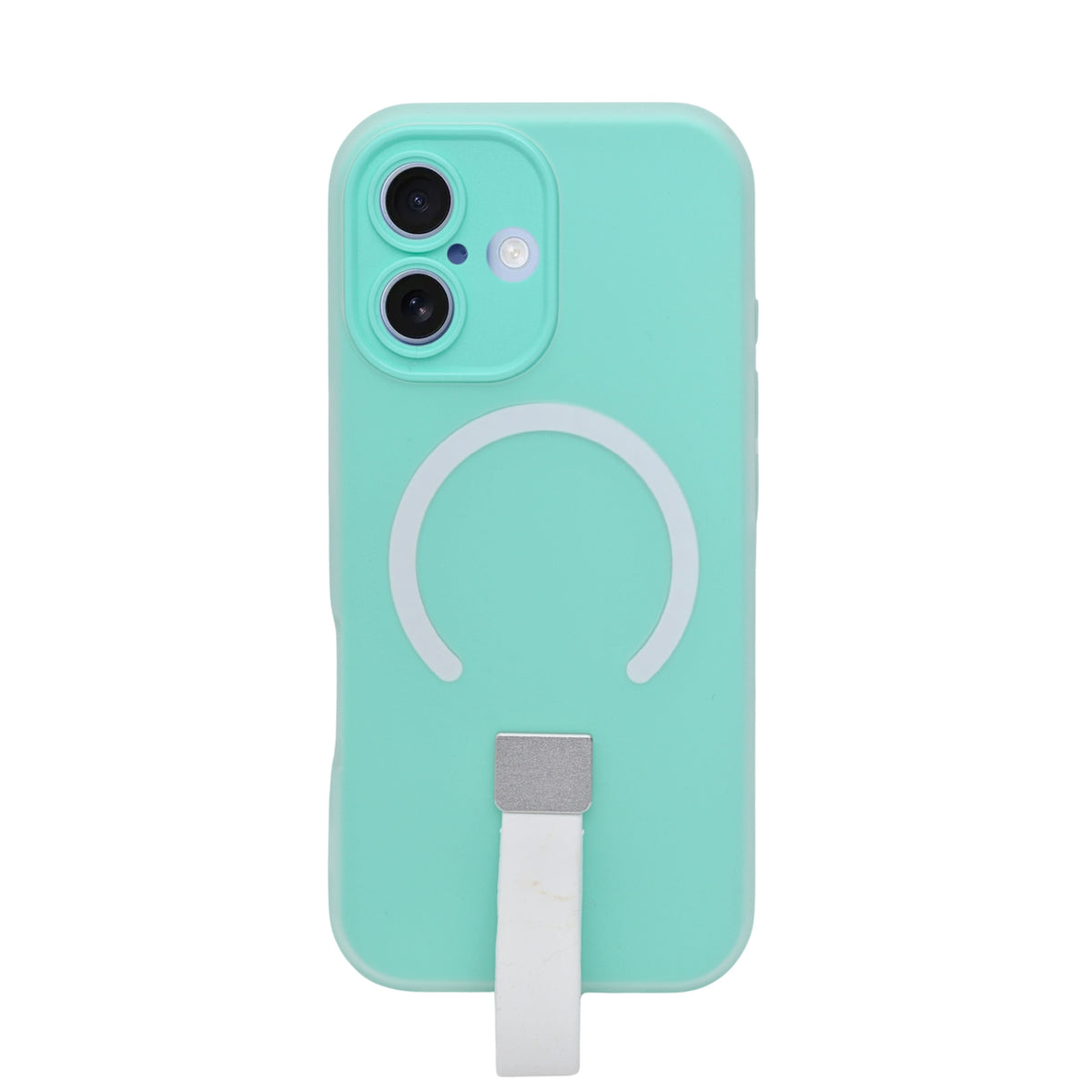 Frosty Matte with Silicone Finger Loop Phone Case for iPhone 17