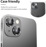 Tempered Glass Camera Lens Protector for iPhone 15 plus