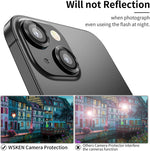 Tempered Glass Camera Lens Protector for iPhone 15