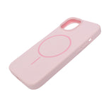 Soft Silicone with MagSafe Ring Phone Case for iPhone 14 Plus / 15 Plus