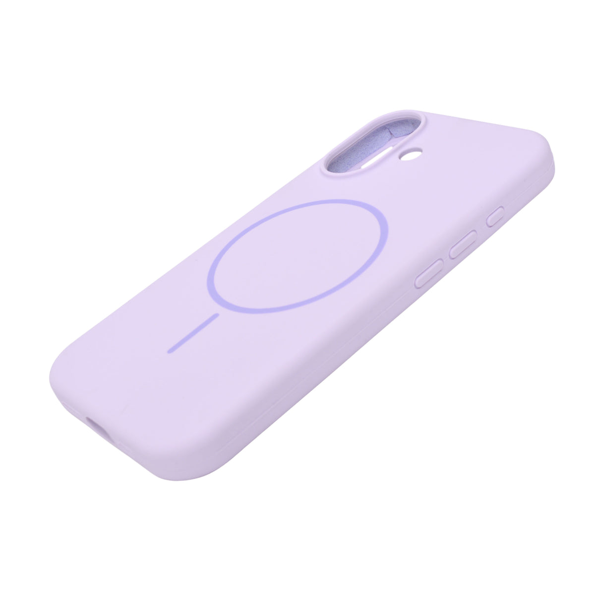 Soft Silicone with MagSafe Ring Phone Case for iPhone 17