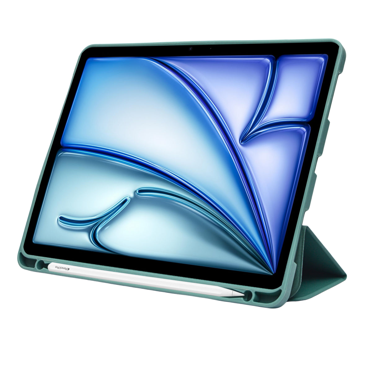 PU Leather Smart Folio Case with Auto Sleep/Wake for iPad Air 13" (2024)