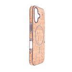 Cork Texture Printed MagSafe Compatible Phone Case for iPhone 17
