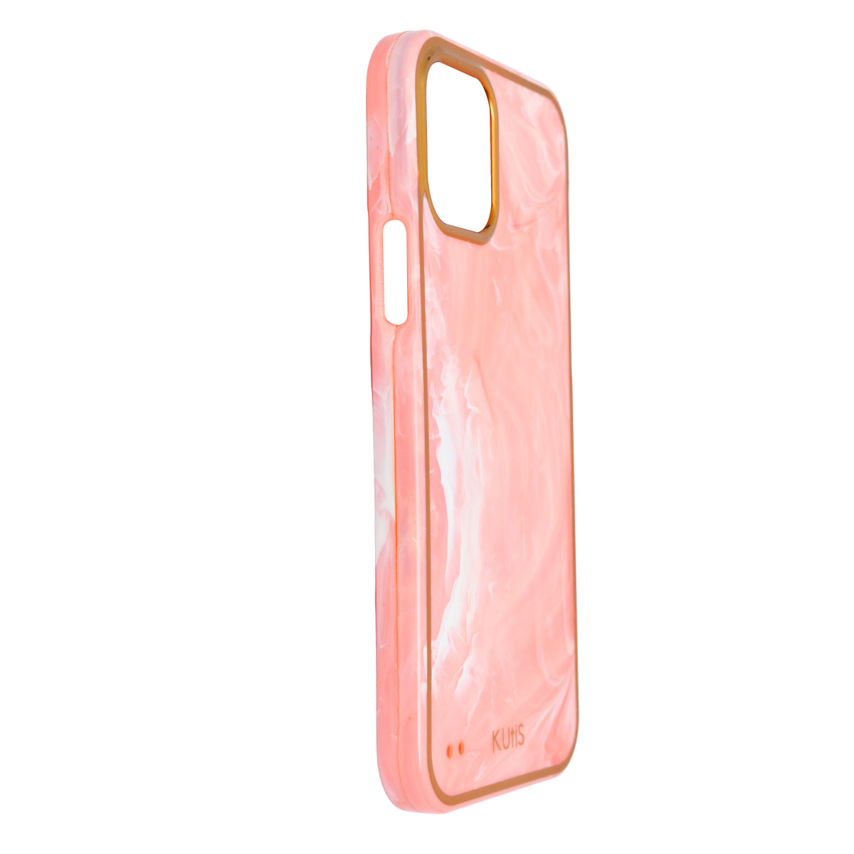 Elegant Glossy Marble Finish Phone Case for iPhone 12 / 12 Pro