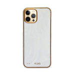 Elegant Glossy Marble Finish Phone Case for iPhone 12 / 12 Pro