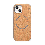 Cork Texture Printed MagSafe Compatible Phone Case for iPhone 13 / 14