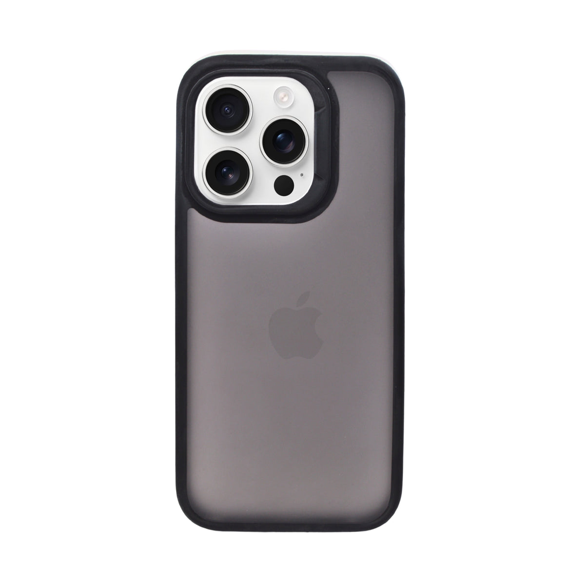 Sleek Matte Translucent with Enhanced Camera Bezel Phone Case for iPhone 15 Pro