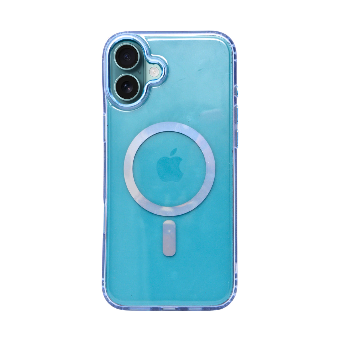 Glossy Transparent Tinted Magsafe Compatible Phone Case for iPhone 16 Plus