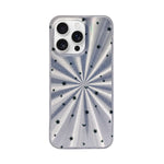Midnight Stars Cosmic Sparkle with Beaded Wrist Strap Phone Case for iPhone 15 Pro Max