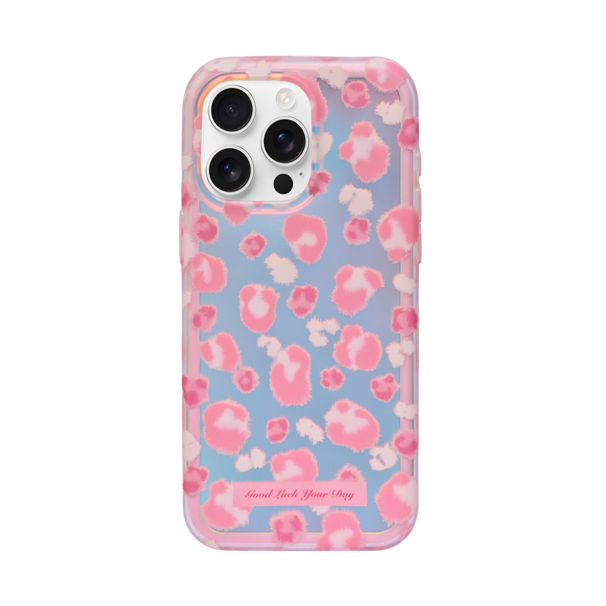 Gradient Leopard Print iPhone Case β Shockproof Stylish Cover For iPhone 15 Pro Max