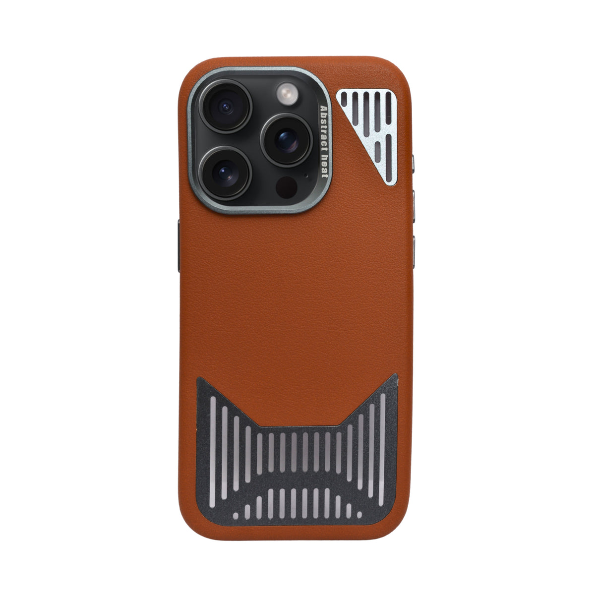 Premium Heat Dissipation with Modern Textured Finish Phone Case for iPhone 15 Pro