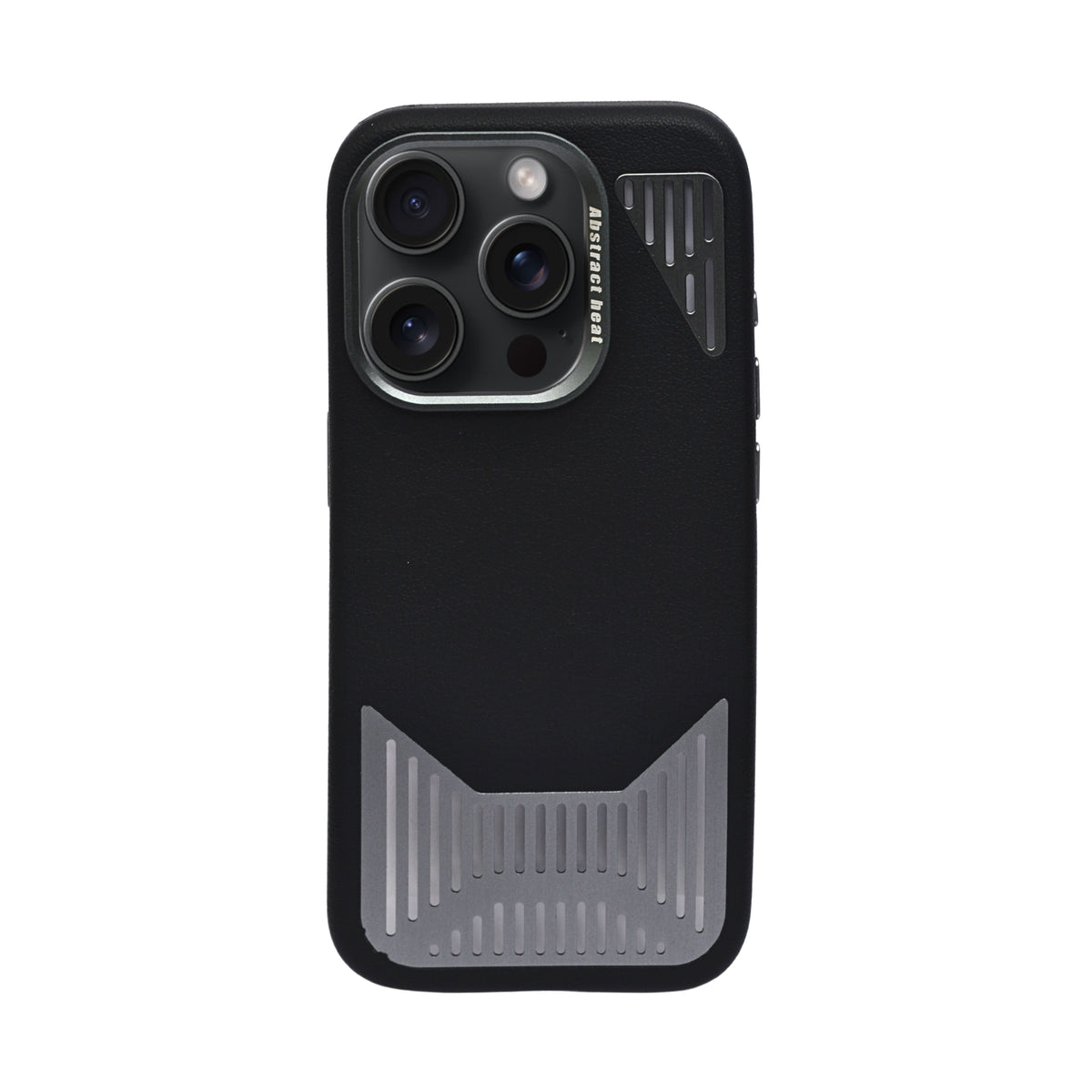 Premium Heat Dissipation with Modern Textured Finish Phone Case for iPhone 15 Pro