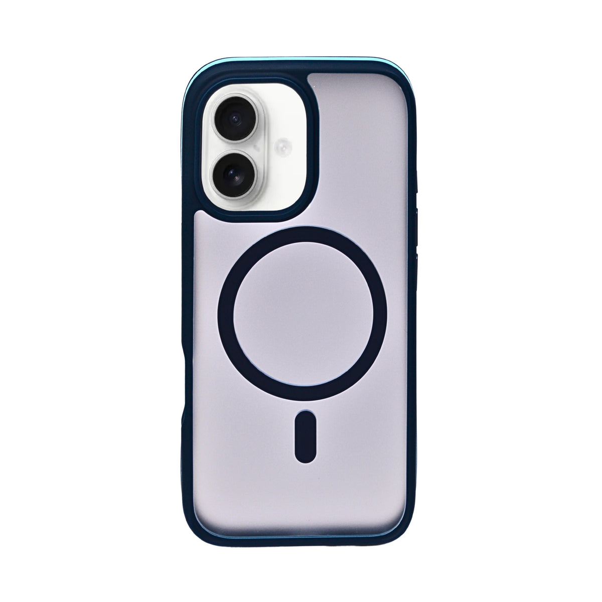 Matte Transparent Hard Shell Protective Phone Case for iPhone 16 Plus