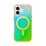 Glitter Gradient MagSafe Compatible Phone Case for iPhone 16