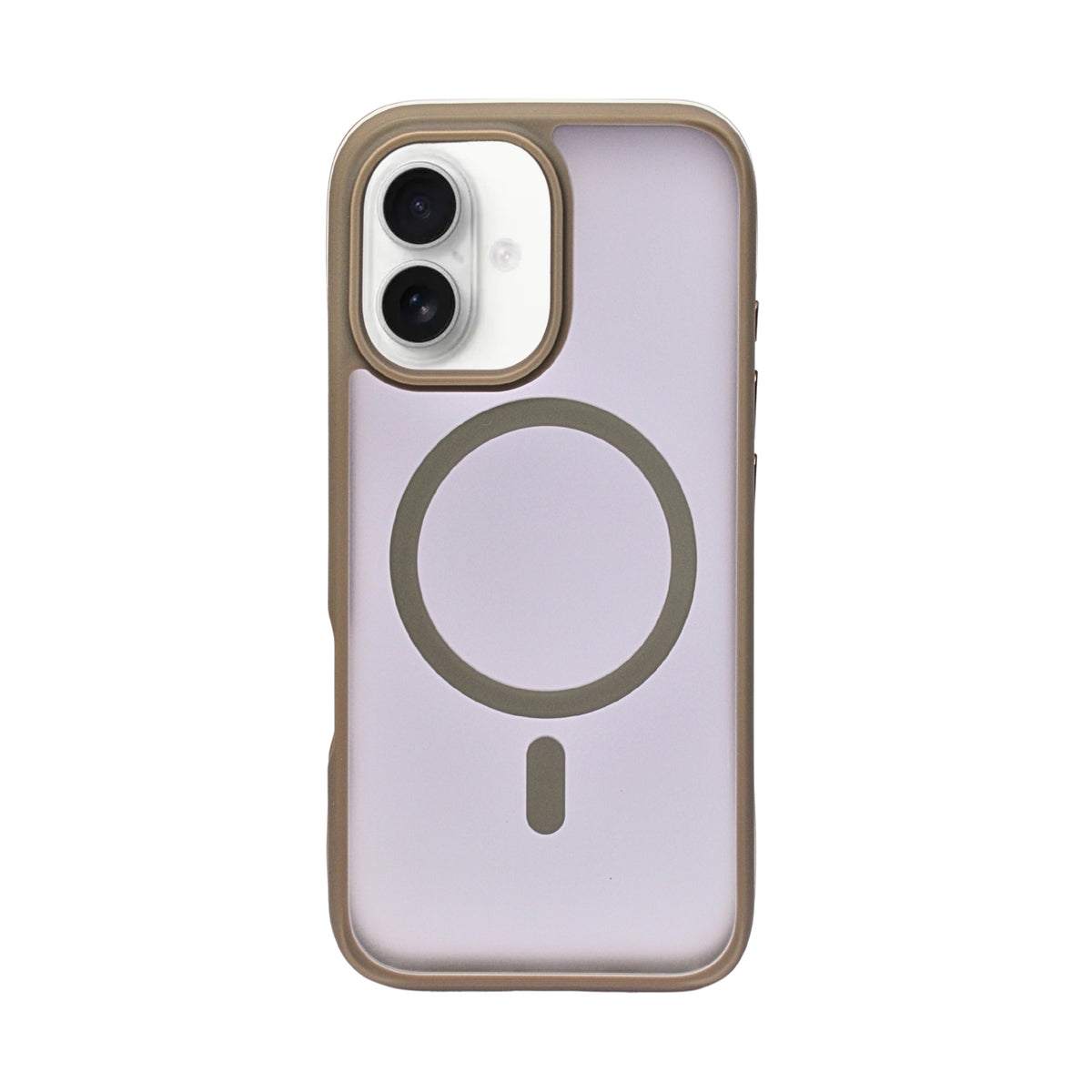Matte Transparent Hard Shell Protective Phone Case for iPhone 16 Plus