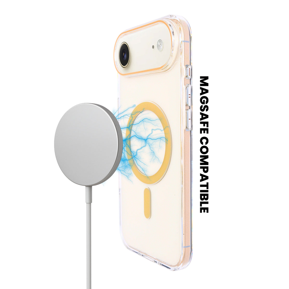 Luxury MagSafe Anti-Yellow Protection Clear Case for Your iPhone